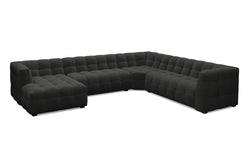 8-zitshoekbank Vesta rechts velvet