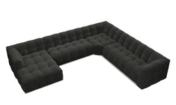 8-zitshoekbank Vesta rechts velvet
