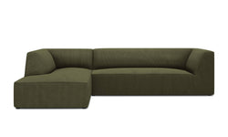 Hoekbank Sao ribstof links