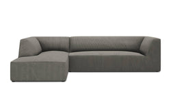 Hoekbank Sao ribstof links