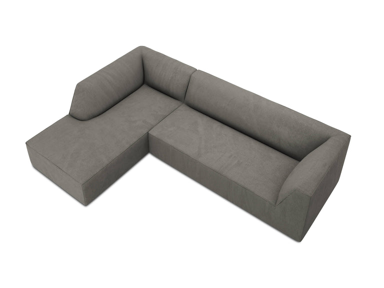 Hoekbank Sao ribstof links