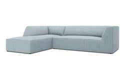 Hoekbank Sao ribstof links