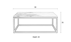 Salontafel Marble Power