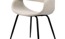 Eetkamerstoel Whale bouclé