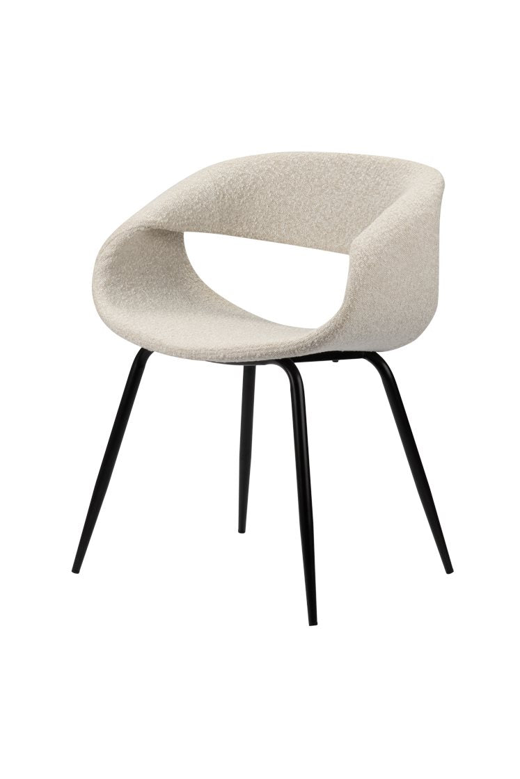 Eetkamerstoel Whale bouclé