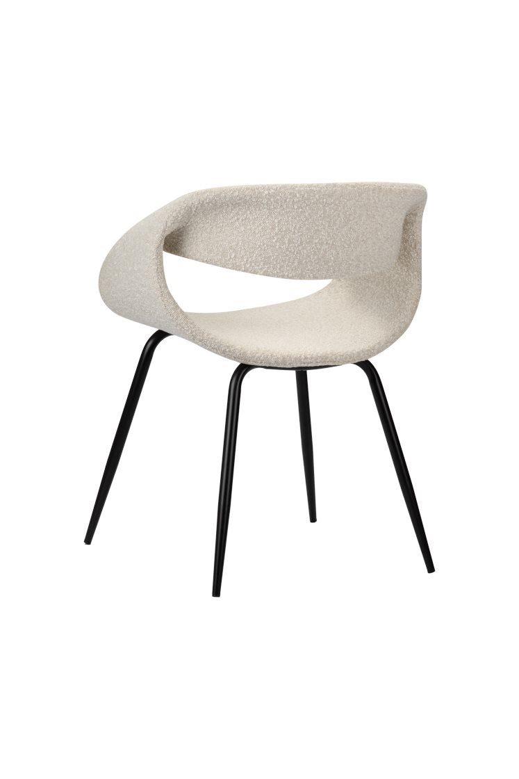 Eetkamerstoel Whale bouclé