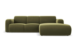 4-zitshoekbank Lola velvet rechts