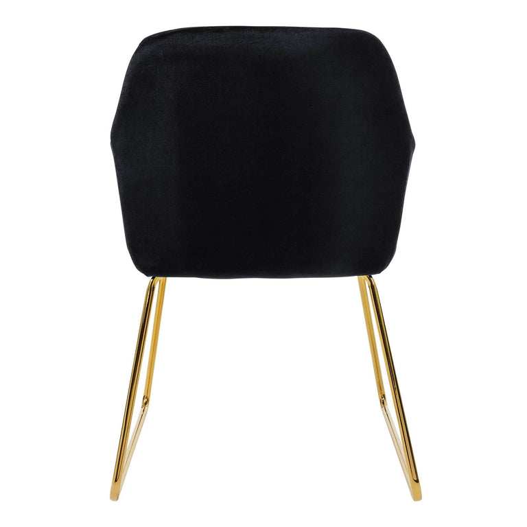 Set van 4 eetkamerstoelen Mili velvet
