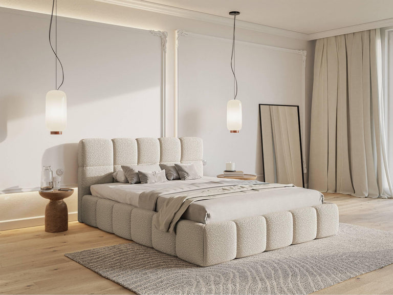 Bedframe Chloe bouclé 180 x 200 cm