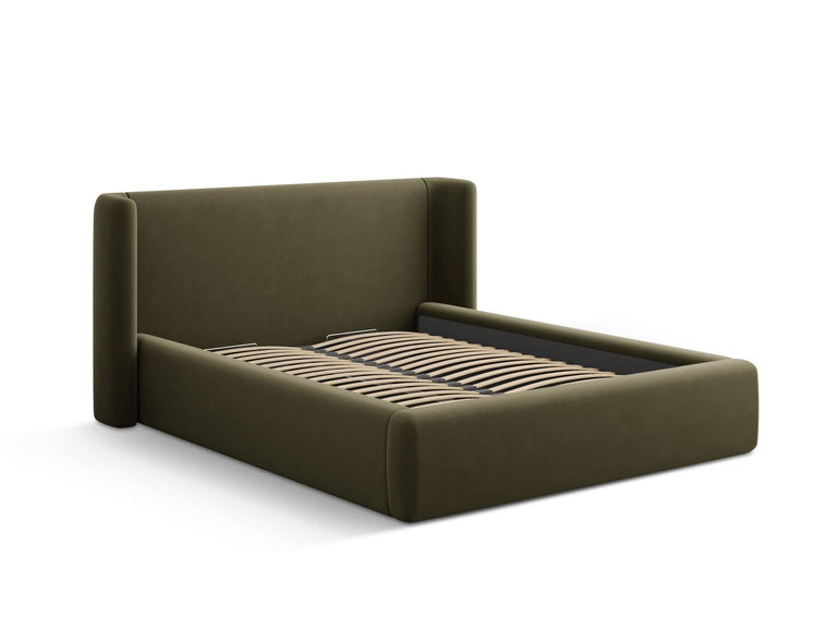 Bedframe Jolene 160x200 cm met opbergvak velvet