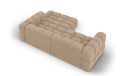 3-zits hoekbank Sky rechts velvet