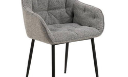 naduvi-collection-eetkamerstoel-harvey boucle-grijs-boucle-stoelen-& fauteuils-meubels1