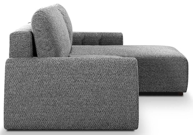 Talula hoekbank links/rechts chenille met slaapfunctie