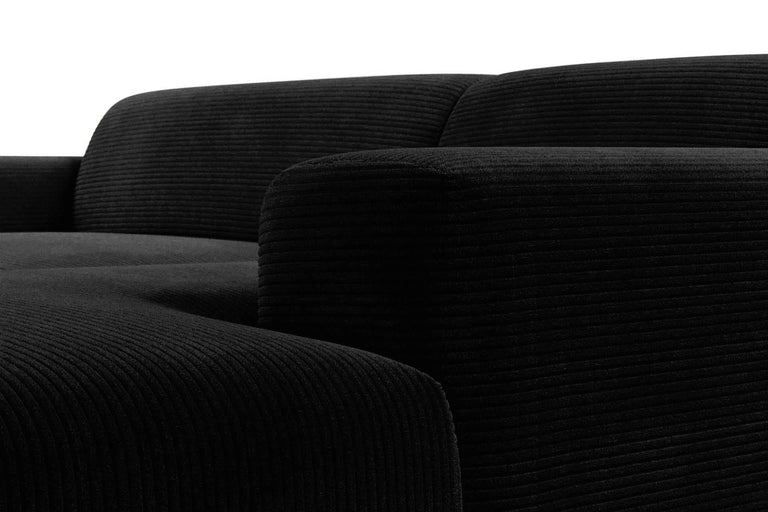 Hoekbank Nina rechts ribstof