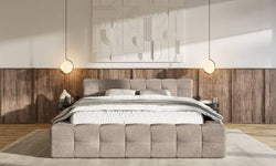 Tilly bedframe chenille met opbergvak 180 x 200 cm