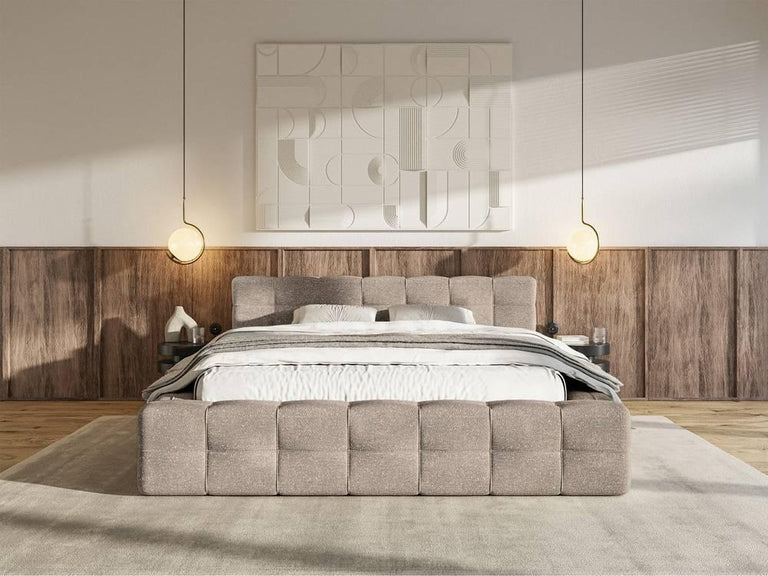 Tilly bedframe chenille met opbergvak 180 x 200 cm