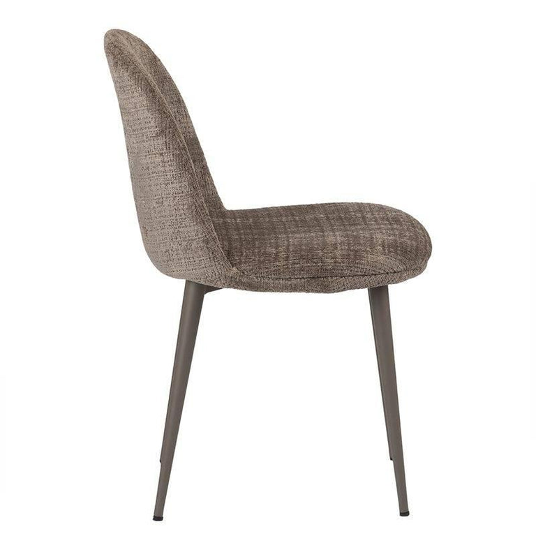 Eetkamerstoel Egg chenille