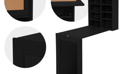 ml-design-wandbureau-metschoolbordannet inklapbaar-zwart-mdf-tafels-meubels4