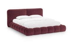 Bedframe Solange chenille 180 x 200 met opbergruimte
