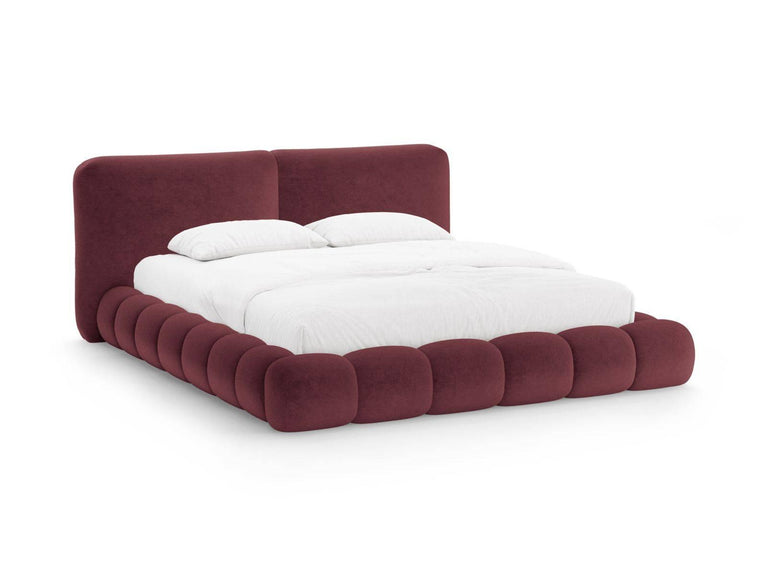 Bedframe Solange chenille 180 x 200 met opbergruimte