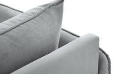 cosmopolitan-design-chaise-longue-vienna-hoek-links-velvet-lichtgrijs-zwart-170x110x95-velvet-banken-meubels3