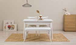 kalune-design-4-delige-eetkamersetoliververlengbaar-wit-spaanplaat-tafels-meubels1