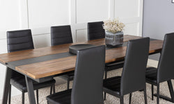 venture-home-eetkamerset-jakartamet6 eetkamerstoelen slimline-bruin-hout-tafels-meubels8