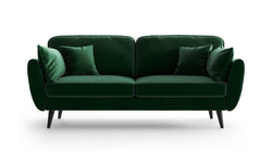 cozyhouse-3-zitsbank-zara-velvet-smaragdgroen-zwart-192x93x84-velvet-banken-meubels1