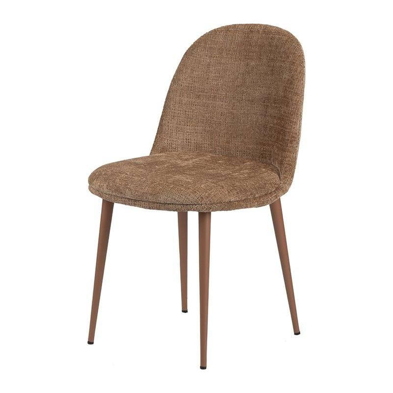 Eetkamerstoel Egg chenille