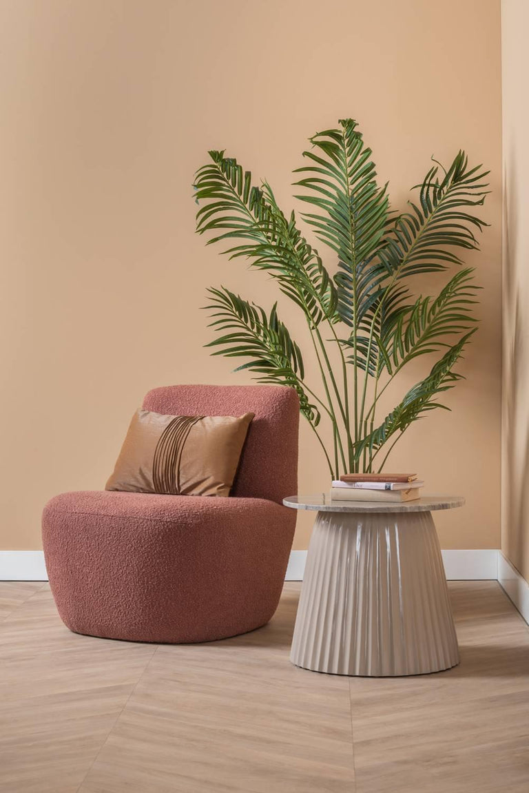 Fauteuil Ada bouclé