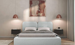 Bedframe Cremona velvet 160 x 200 cm met opbergruimte