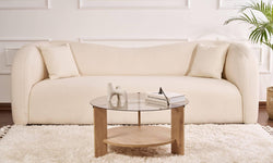 Salontafel Clara rookglas