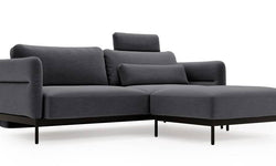 3-zitsbank Selene met poef