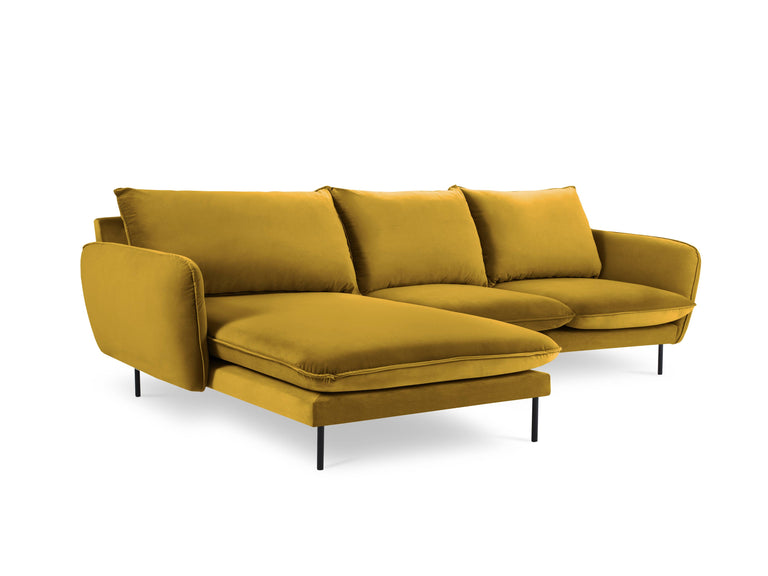 cosmopolitan-design-hoekbank-vienna-links-velvet-geel-zwart-255x170x95-velvet-banken-meubels2