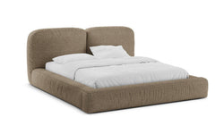 Bedframe Martina bouclé 140 x 200 met opbergruimte