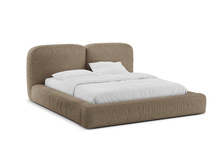 Bedframe Martina bouclé 140 x 200 met opbergruimte
