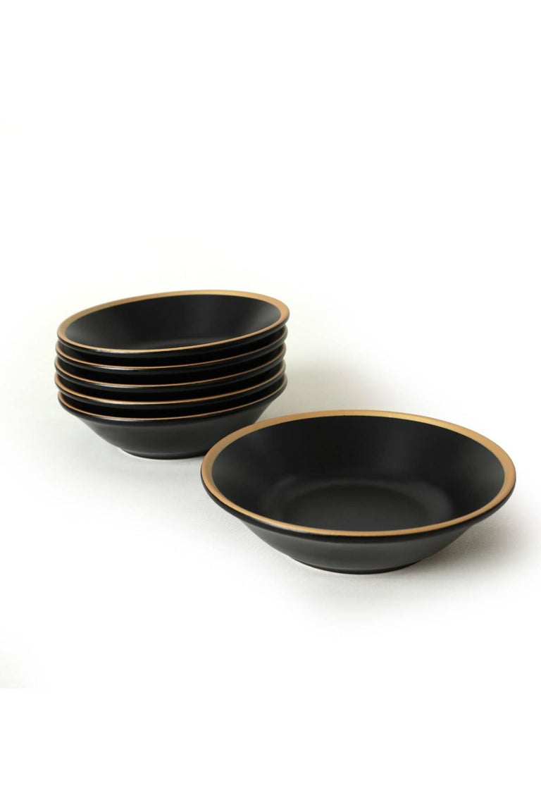 NETTLE - Dinerborden set van 8 - Wit - Steengoed - Beliani NETTLE - Dinerborden set van 8 - Wit - Steengoed - Beliani