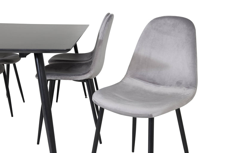 venture-home-eetkamerset-silar6eetkamerstoelen polar velvet-lichtgrijs-hout-tafels-meubels3