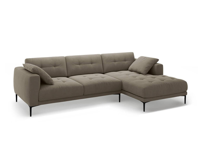 Hoekbank Bemy velvet rechts