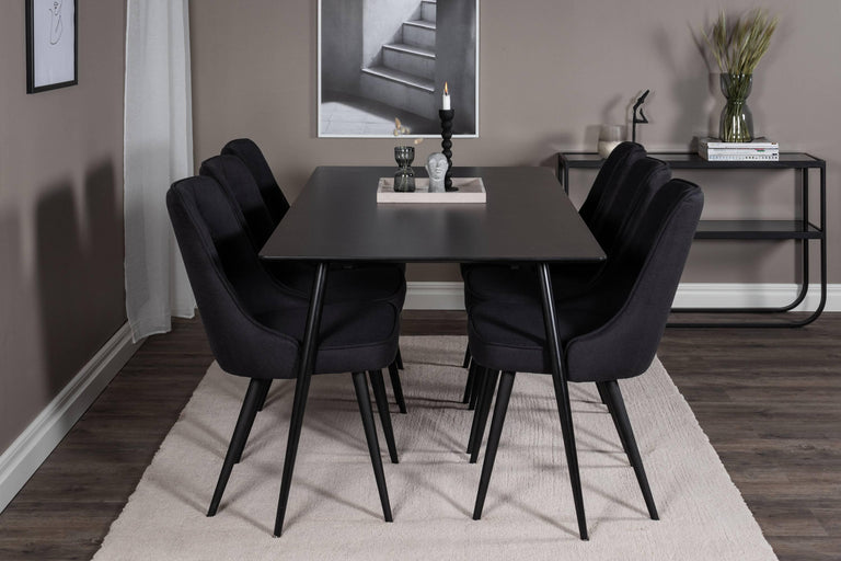 venture-home-eetkamerset-silar6eetkamerstoelen deluxe velvet-zwart-multiplex-tafels-meubels5