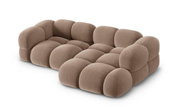 Hoekbank Loretto rechts velvet