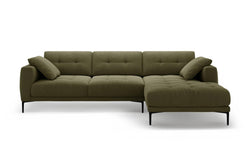 Hoekbank Bemy velvet rechts