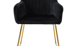 Set van 4 eetkamerstoelen Mili velvet