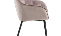 naduvi-collection-eetkamerstoel-harvey velvet-lichtroze-velvet-stoelen-& fauteuils-meubels6
