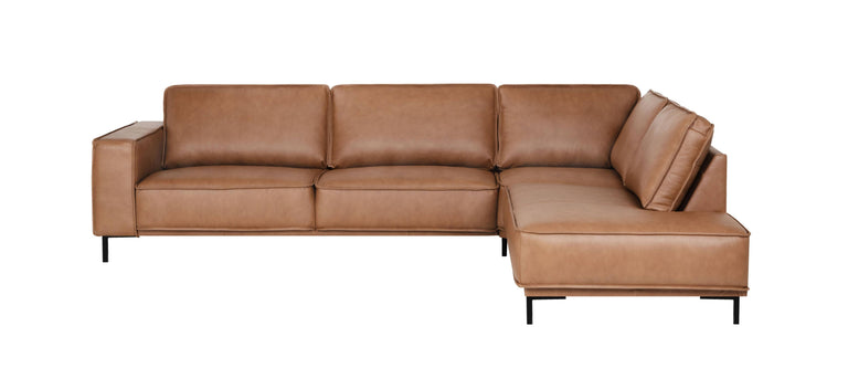 naduvi-collection-hoekbank-deniabigrechts buffelleer-cognac-buffelleer-(100% leer)-banken-meubels1
