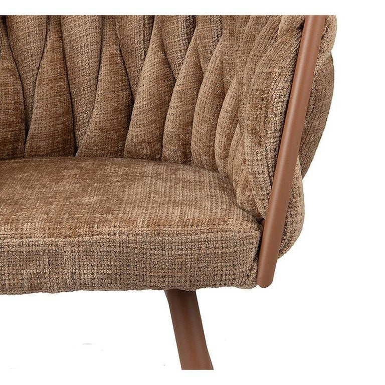 Eetkamerstoel Knot chenille