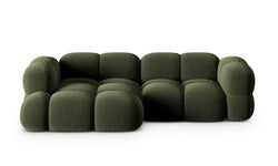 Hoekbank Loretto links velvet