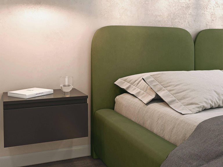 Bedframe Cremona velvet 140 x 200 cm met opbergruimte