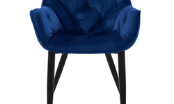 Set van 2 eetkamerstoelen Saga velvet