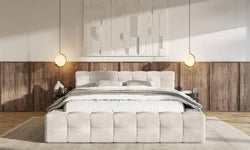 Tilly bedframe chenille met opbergruimte 180 x 200 cm